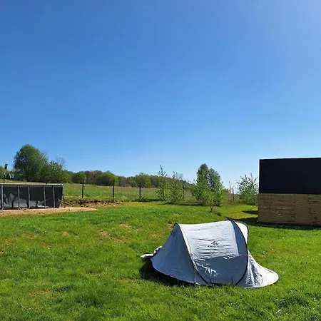 Camping, Zabierz Wlasny Namiot Kameralne Pole Namiotowe Z Basenem Kinem Plenerowym Miejscem Na Ognisko I Placem Zabaw Zywe Zwierzeta Agroturystyka Giebultow  Exterior photo