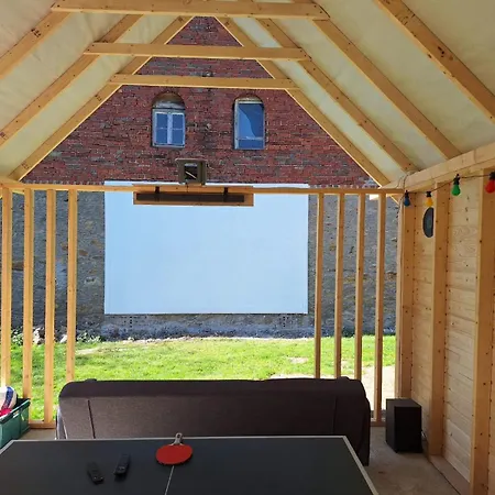 Camping, Zabierz Wlasny Namiot Kameralne Pole Namiotowe Z Basenem Kinem Plenerowym Miejscem Na Ognisko I Placem Zabaw Zywe Zwierzeta Agroturystyka Giebultow  Exterior photo
